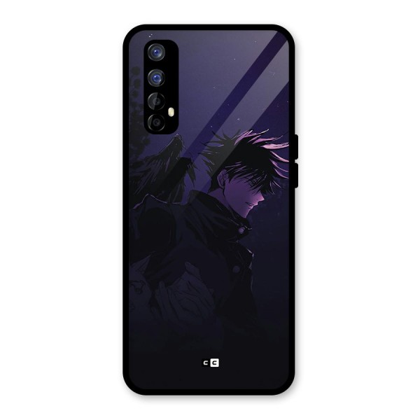 Fushiguro Demon Crows Glass Back Case for Realme 7