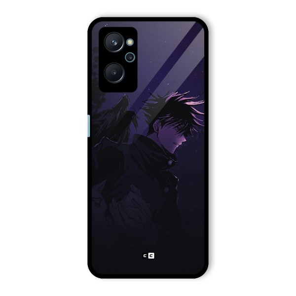 Fushiguro Demon Crows Glass Back Case for Realme 9i