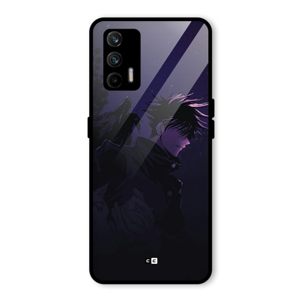 Fushiguro Demon Crows Glass Back Case for Realme GT 5G