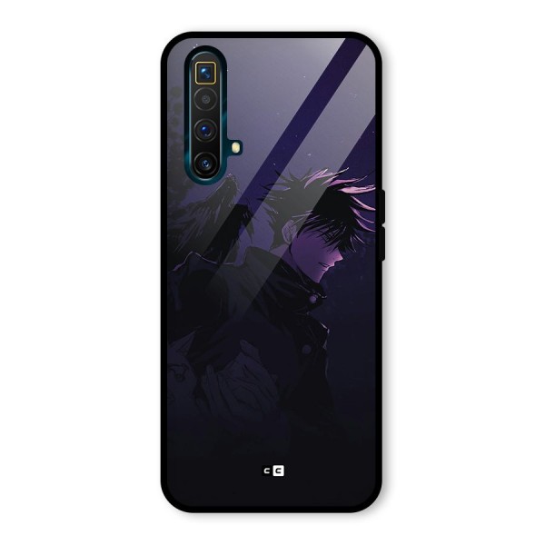 Fushiguro Demon Crows Glass Back Case for Realme X3 SuperZoom