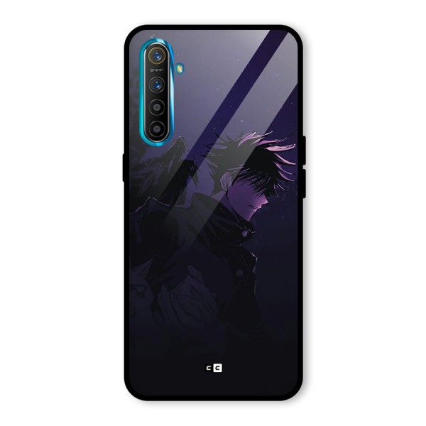 Fushiguro Demon Crows Glass Back Case for Realme XT