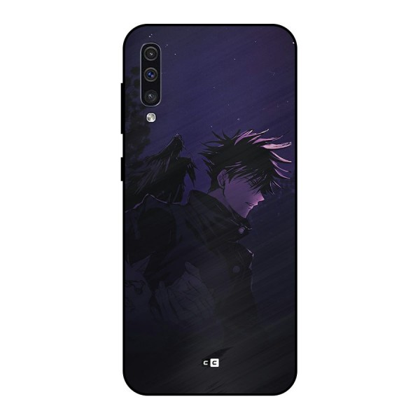 Fushiguro Demon Crows Metal Back Case for Galaxy A50