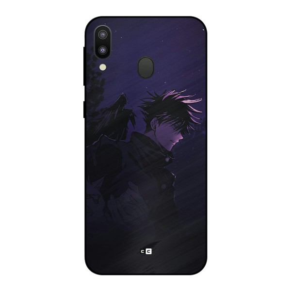 Fushiguro Demon Crows Metal Back Case for Galaxy M20