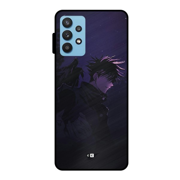 Fushiguro Demon Crows Metal Back Case for Galaxy M32 5G