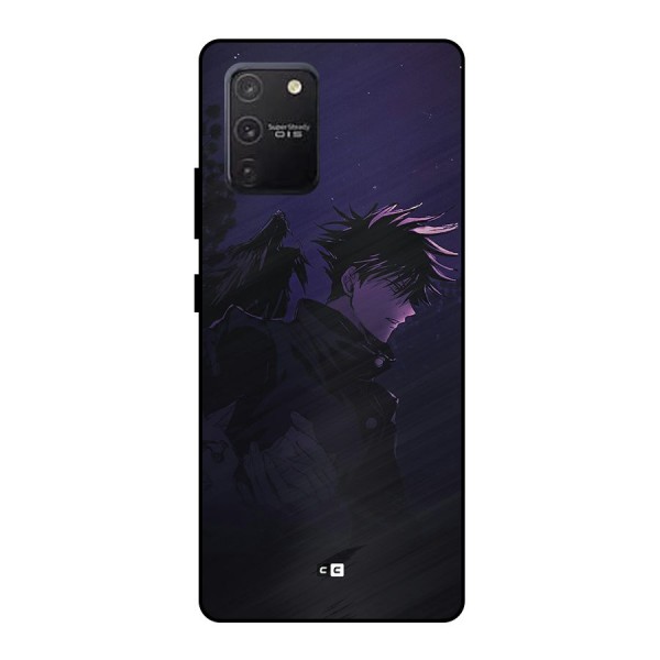 Fushiguro Demon Crows Metal Back Case for Galaxy S10 Lite