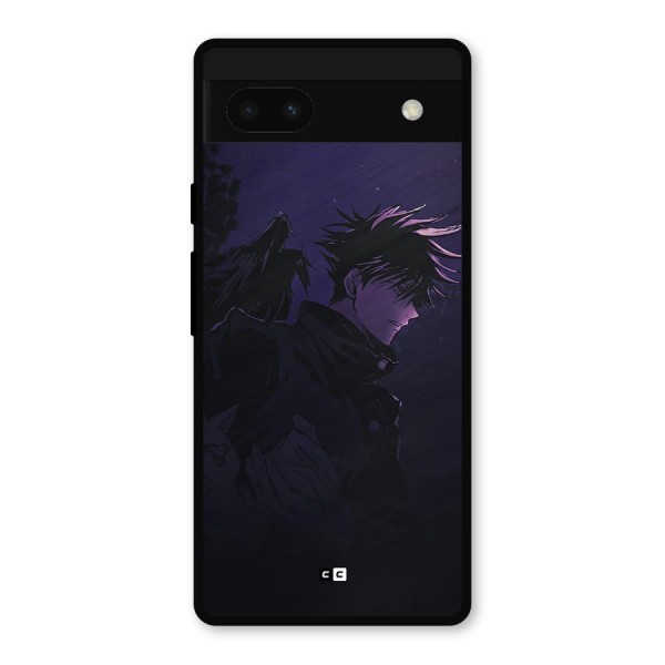 Fushiguro Demon Crows Metal Back Case for Google Pixel 6a