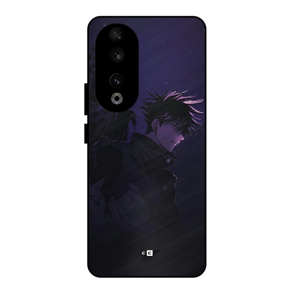 Fushiguro Demon Crows Metal Back Case for Honor 90