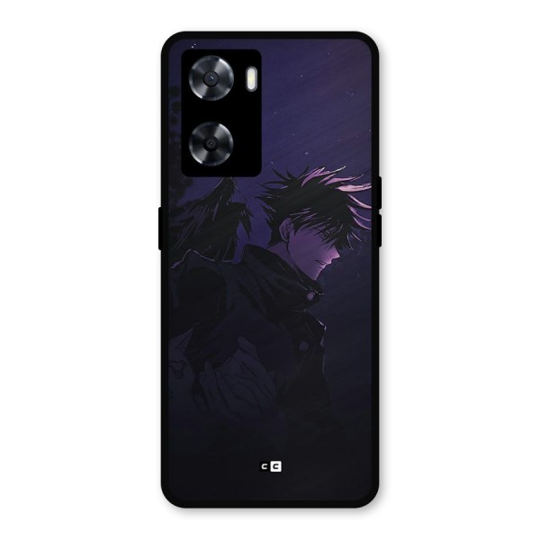 Fushiguro Demon Crows Metal Back Case for Oppo A77