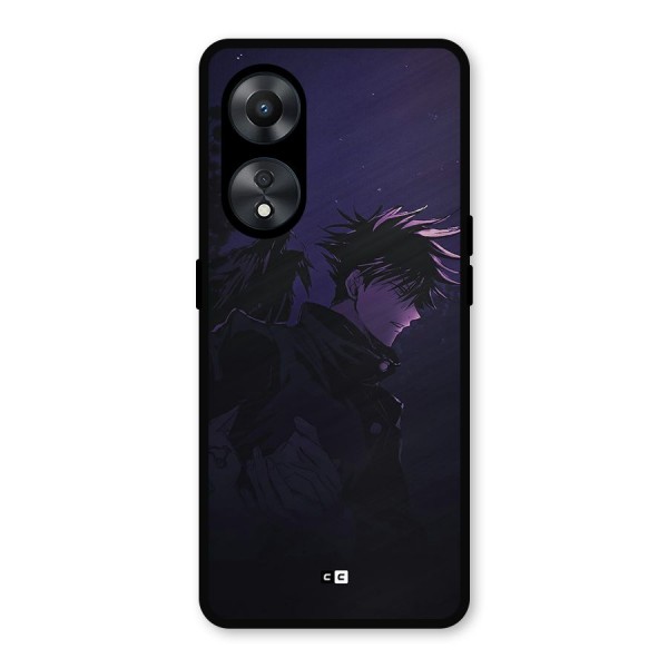 Fushiguro Demon Crows Metal Back Case for Oppo A78