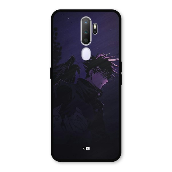 Fushiguro Demon Crows Metal Back Case for Oppo A9 (2020)