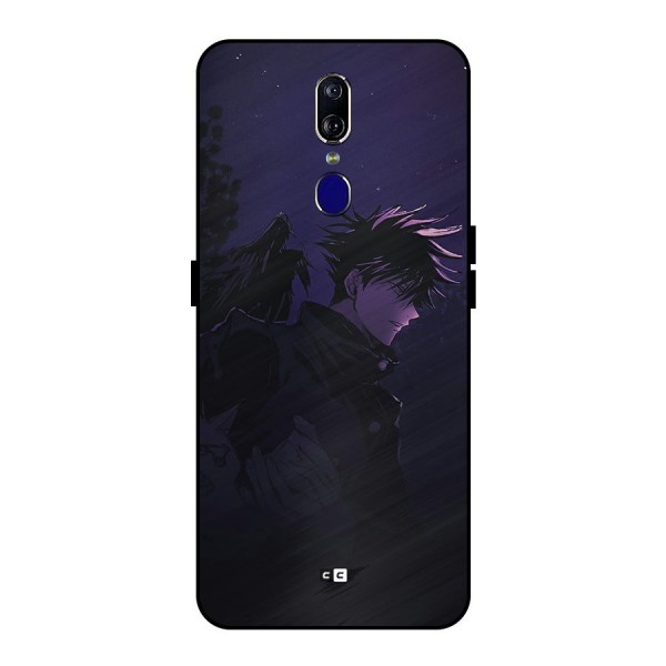 Fushiguro Demon Crows Metal Back Case for Oppo F11