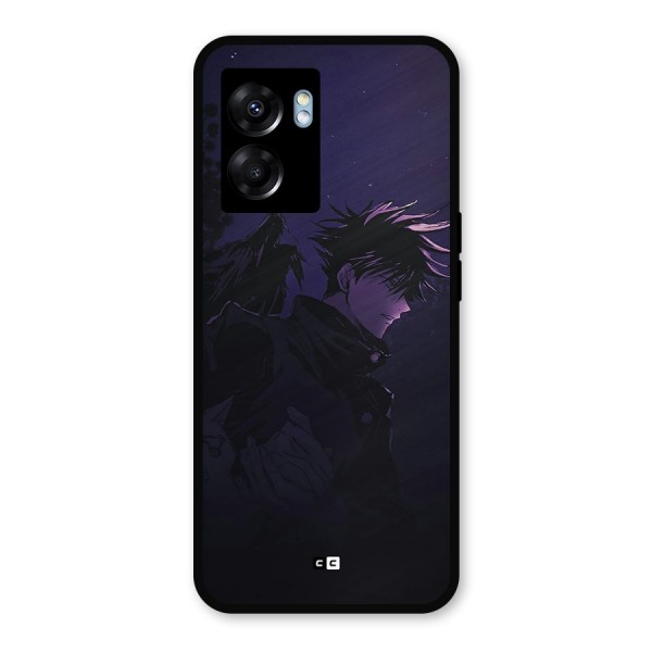 Fushiguro Demon Crows Metal Back Case for Oppo K10 (5G)