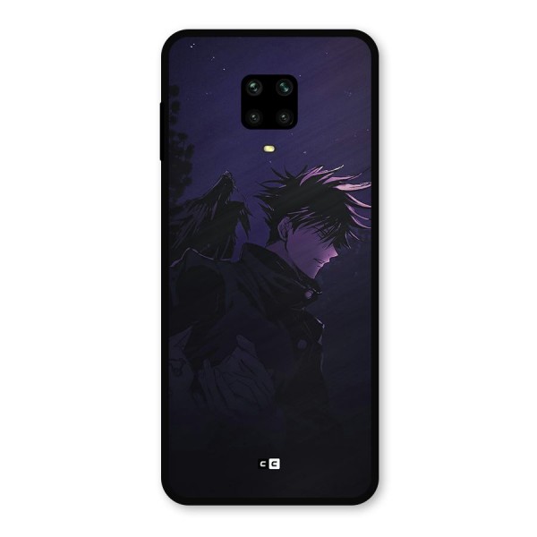 Fushiguro Demon Crows Metal Back Case for Poco M2 Pro