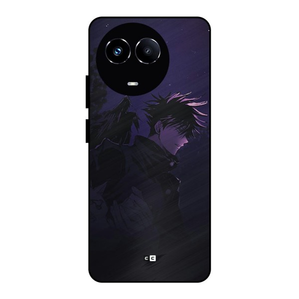 Fushiguro Demon Crows Metal Back Case for Realme 11 5G