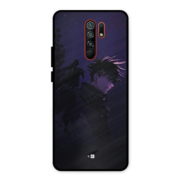 Fushiguro Demon Crows Metal Back Case for Redmi 9 Prime