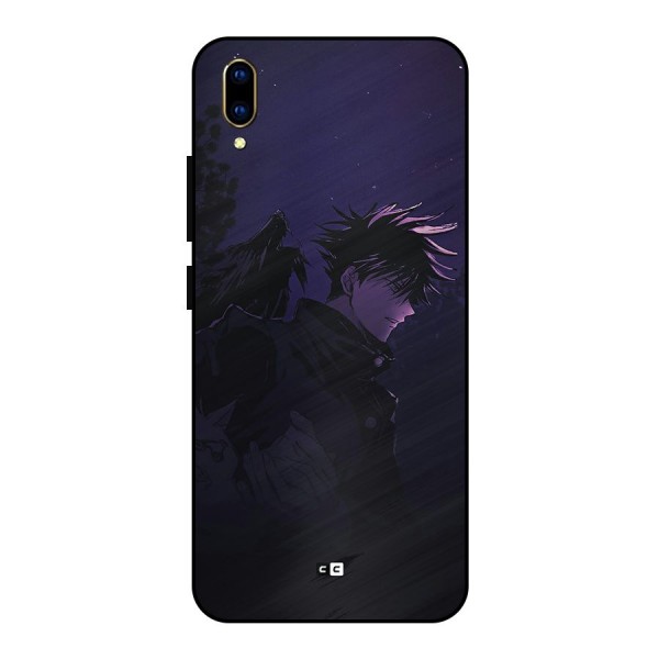 Fushiguro Demon Crows Metal Back Case for Vivo V11 Pro