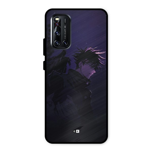 Fushiguro Demon Crows Metal Back Case for Vivo V19