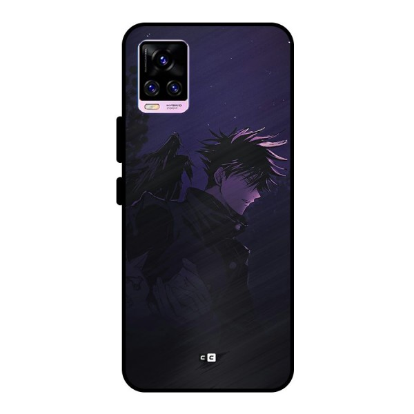 Fushiguro Demon Crows Metal Back Case for Vivo V20 Pro