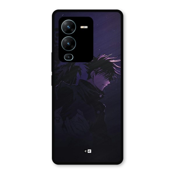 Fushiguro Demon Crows Metal Back Case for Vivo V25 Pro