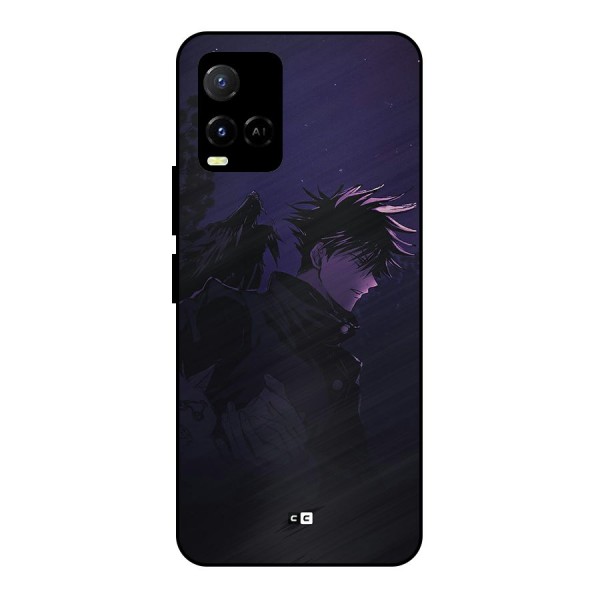 Fushiguro Demon Crows Metal Back Case for Vivo Y21