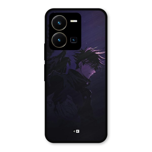 Fushiguro Demon Crows Metal Back Case for Vivo Y35