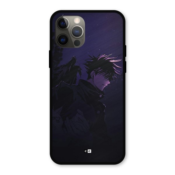 Fushiguro Demon Crows Metal Back Case for iPhone 12 Pro