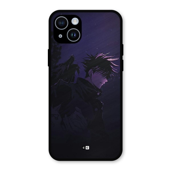 Fushiguro Demon Crows Metal Back Case for iPhone 14