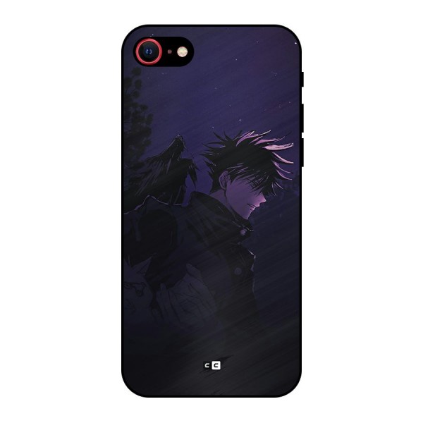 Fushiguro Demon Crows Metal Back Case for iPhone 7