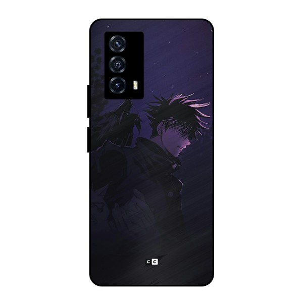 Fushiguro Demon Crows Metal Back Case for iQOO Z5