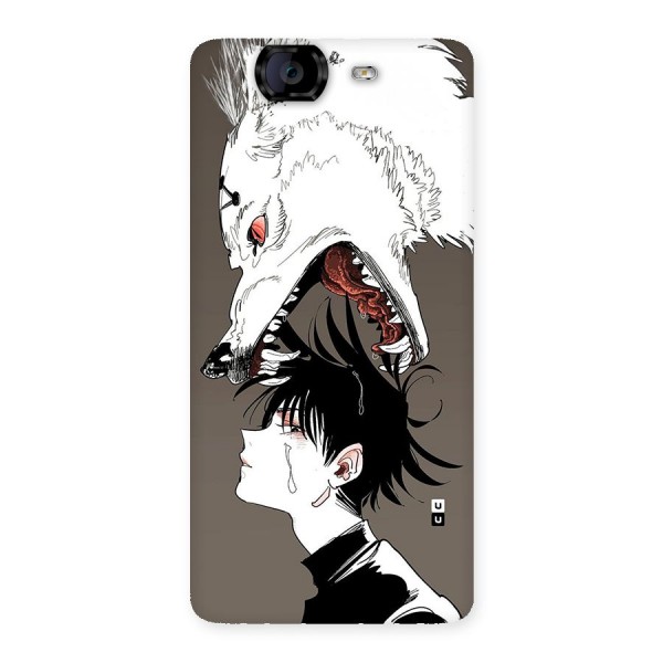 Fushiguro Demon Dog Back Case for Canvas Knight A350