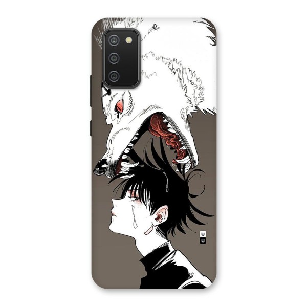 Fushiguro Demon Dog Back Case for Galaxy F02s