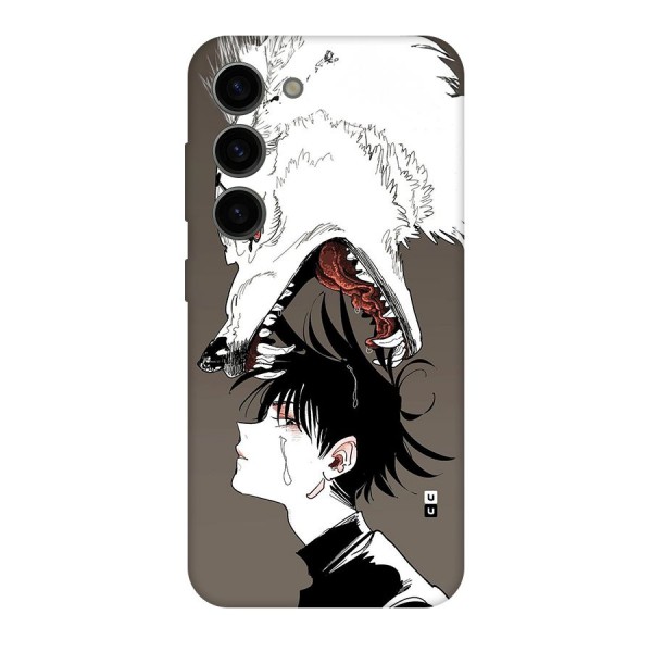 Fushiguro Demon Dog Back Case for Galaxy S23