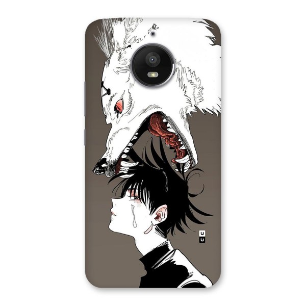 Fushiguro Demon Dog Back Case for Moto E4 Plus