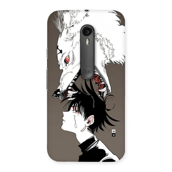 Fushiguro Demon Dog Back Case for Moto G3