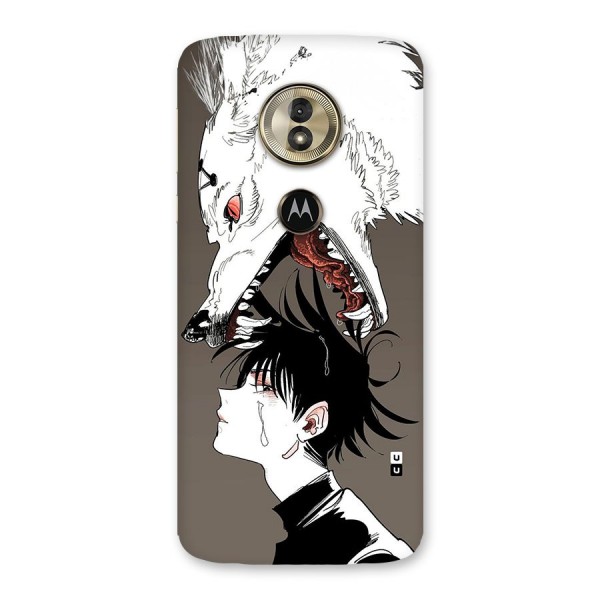 Fushiguro Demon Dog Back Case for Moto G6 Play