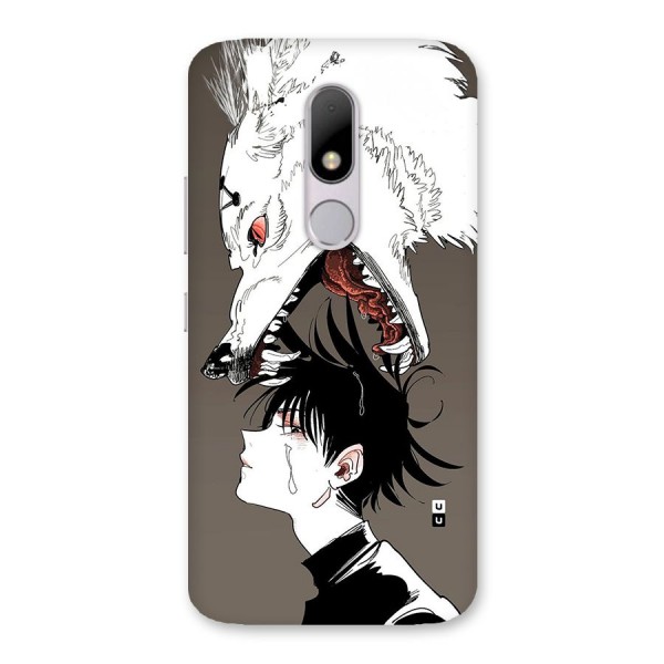 Fushiguro Demon Dog Back Case for Moto M