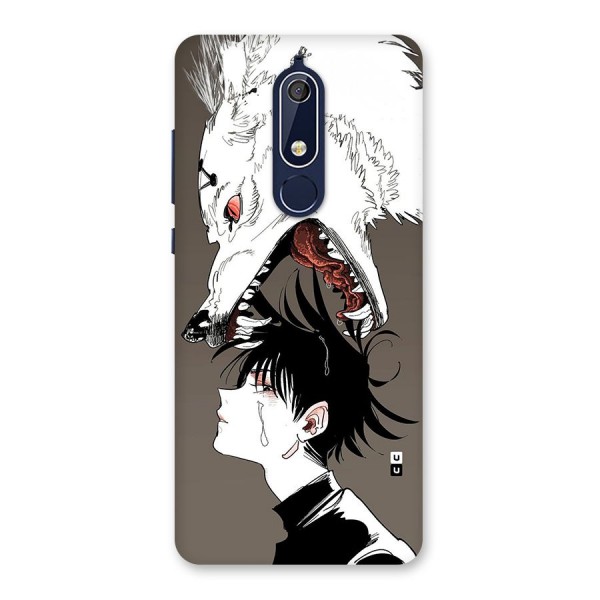 Fushiguro Demon Dog Back Case for Nokia 5.1