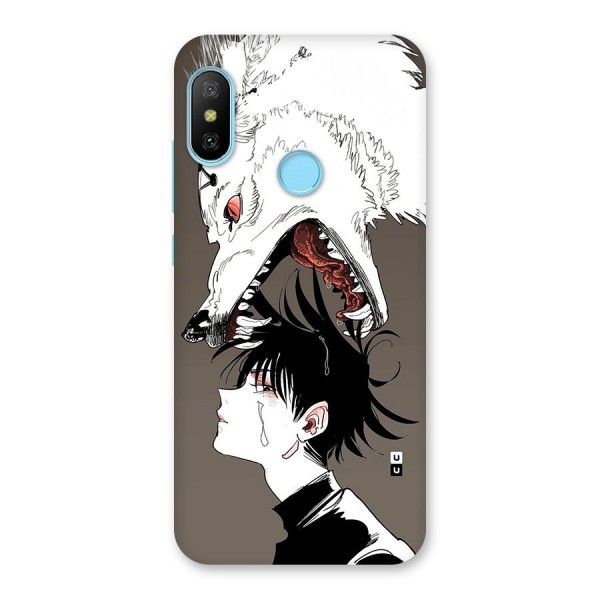 Fushiguro Demon Dog Back Case for Redmi 6 Pro