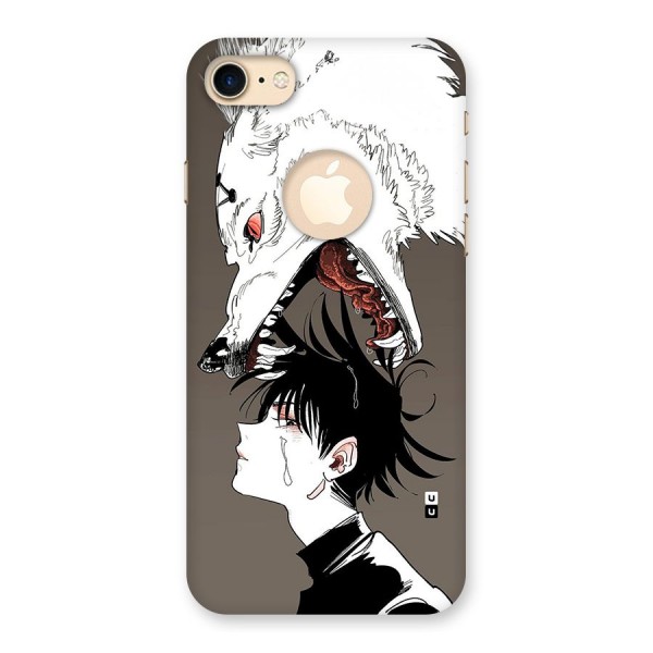 Fushiguro Demon Dog Back Case for iPhone 8 Logo Cut