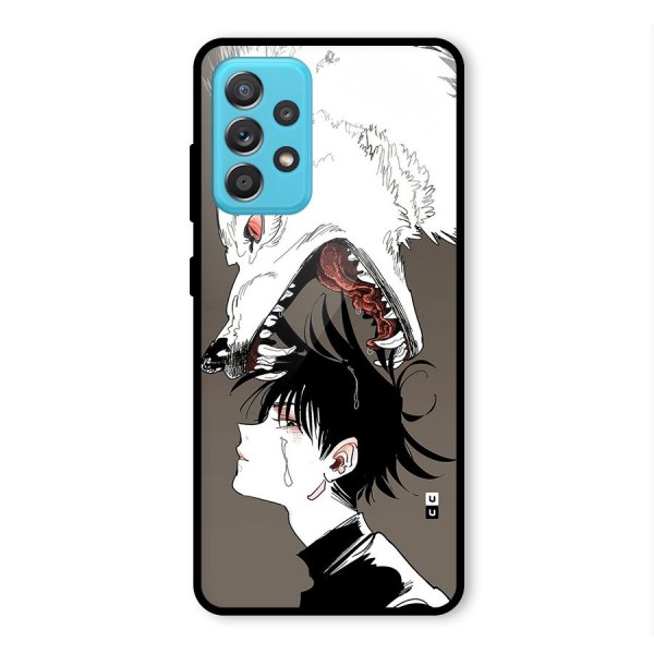 Fushiguro Demon Dog Glass Back Case for Galaxy A52