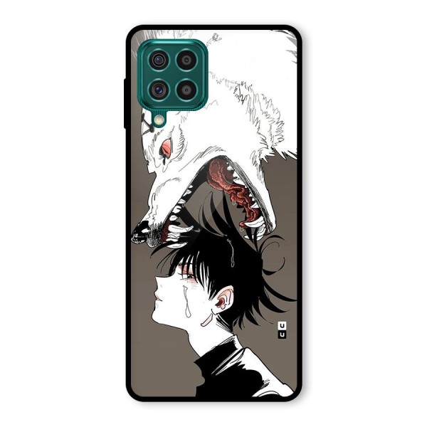 Fushiguro Demon Dog Glass Back Case for Galaxy F62