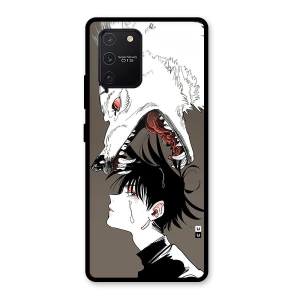 Fushiguro Demon Dog Glass Back Case for Galaxy S10 Lite