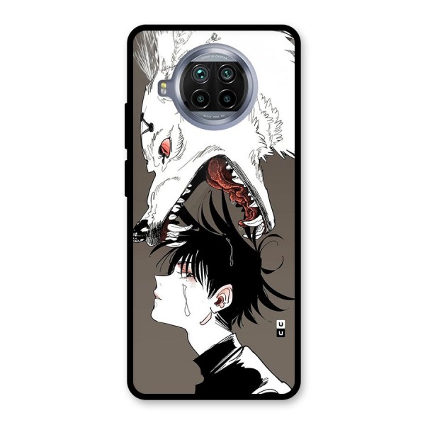 Fushiguro Demon Dog Glass Back Case for Mi 10i