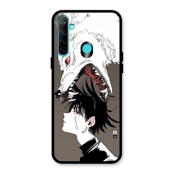 Fushiguro Demon Dog Glass Back Case for Realme 5