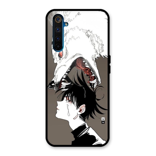 Fushiguro Demon Dog Glass Back Case for Realme 6 Pro