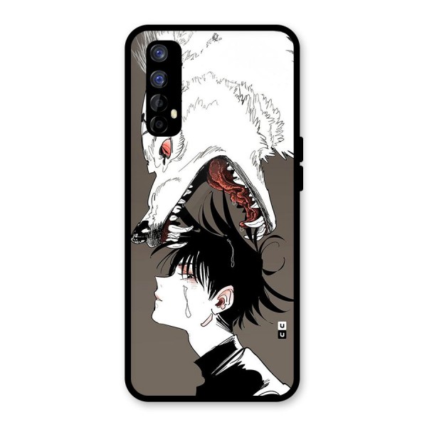 Fushiguro Demon Dog Glass Back Case for Realme 7