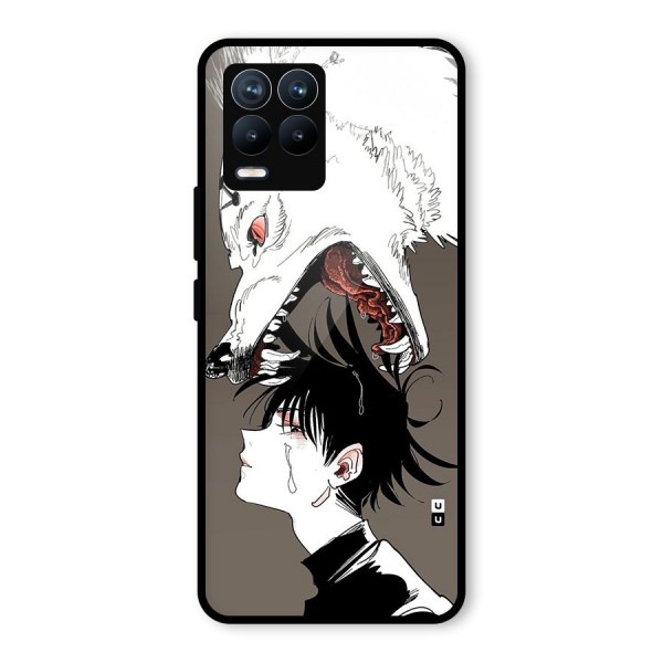 Fushiguro Demon Dog Glass Back Case for Realme 8