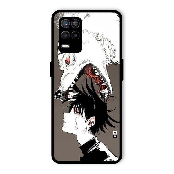 Fushiguro Demon Dog Glass Back Case for Realme 9 5G