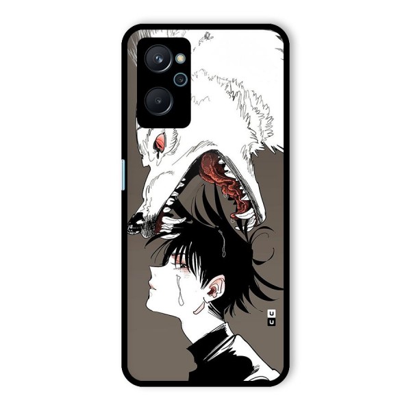 Fushiguro Demon Dog Glass Back Case for Realme 9i