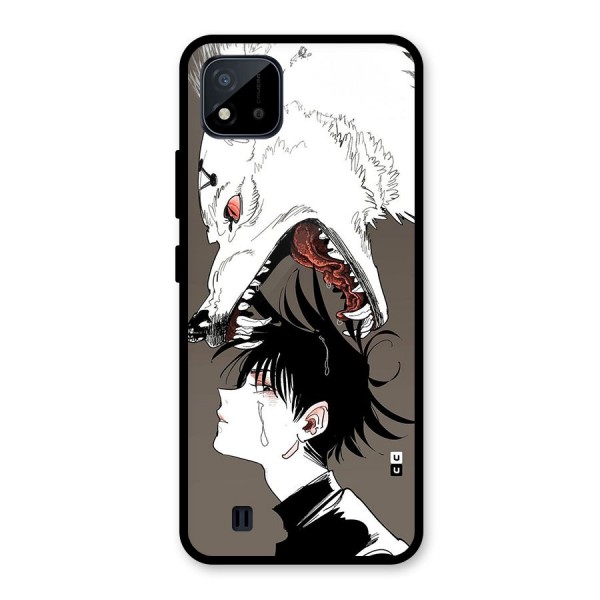 Fushiguro Demon Dog Glass Back Case for Realme C11 2021